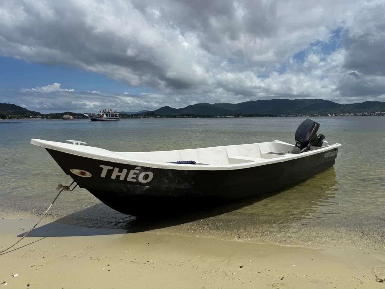 Lancha + motor yamaha 15hp + carreta rodoviária - Foto 10