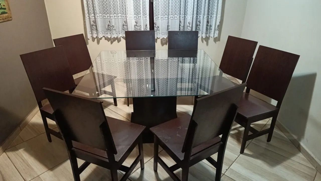 Large Dining Table with 8 Chairs64315087641345120