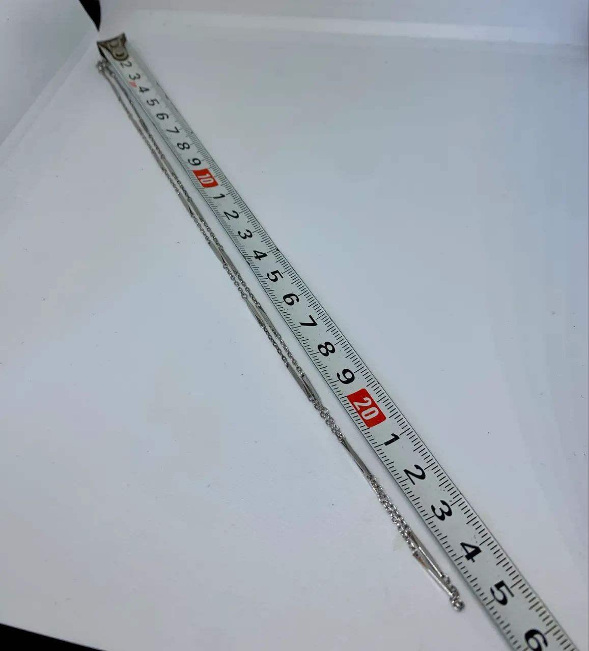 colar de prata com 50cm - Foto 5