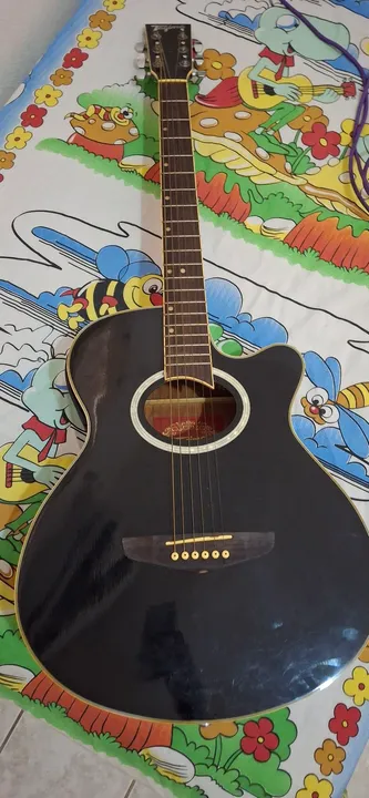 Violão Acústico - Preto