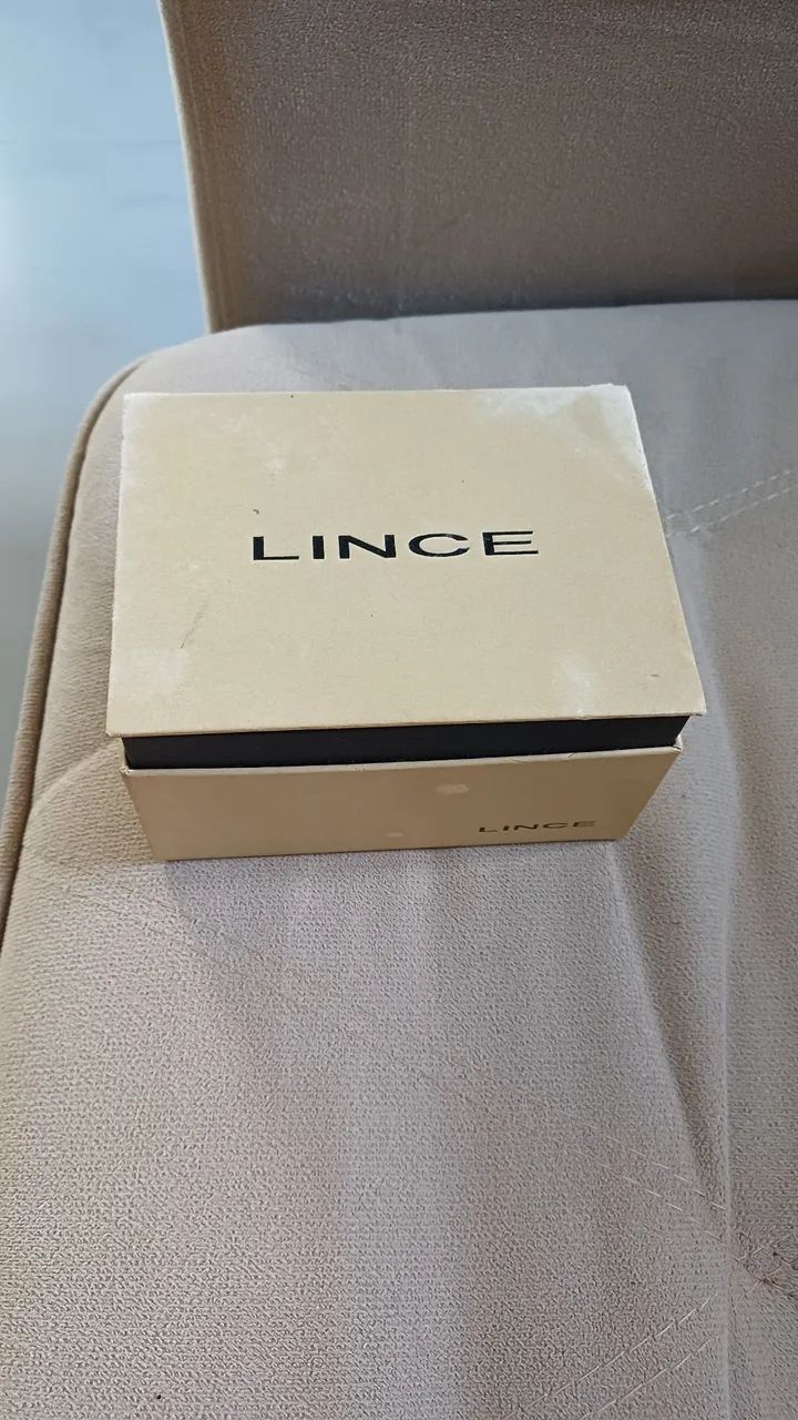 Kit Relógio Lince Dourado com Pulseira - Foto 5