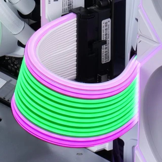 Cabo Extensor Strimer Lian Li Wireless, RGB, 24 Pinos, 260mm  - Foto 2