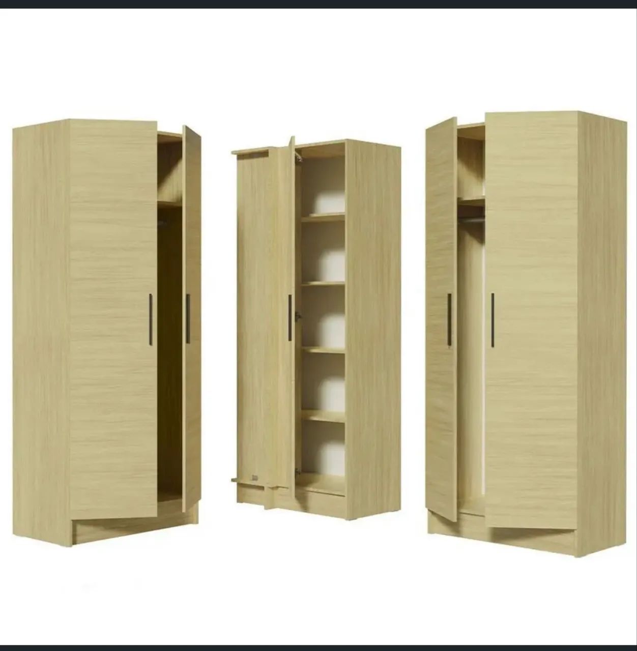 Guarda Roupa Modulado de Canto Madesa - Foto 4
