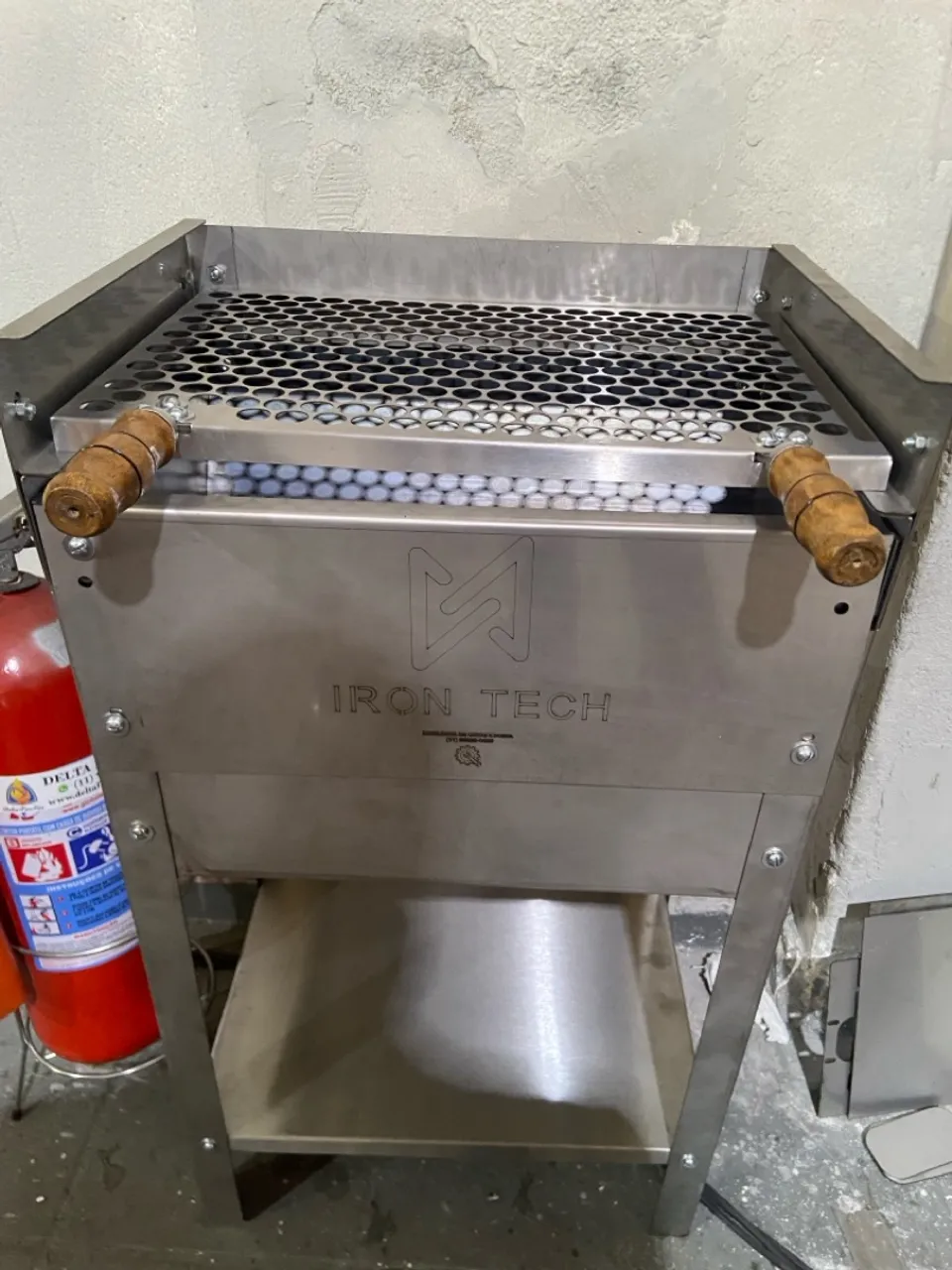 Churrasqueira em inox 304
