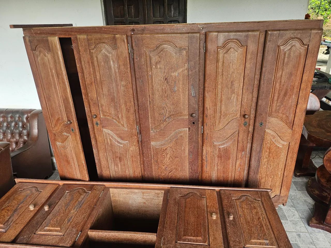 Vendo guarda roupa madeira maciça  - Foto 3