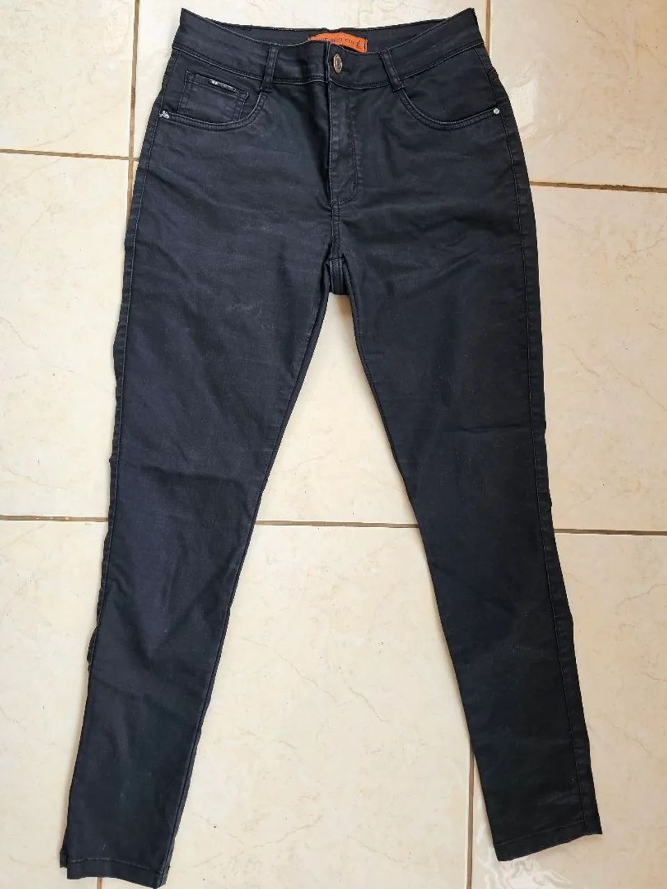 Calça Jeans Feminina Preta - Foto 4