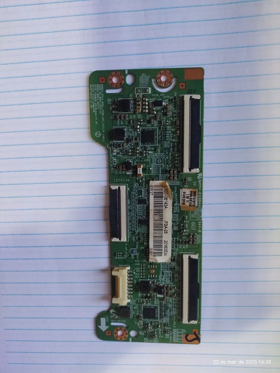 Placa Principal para TV LED sansung