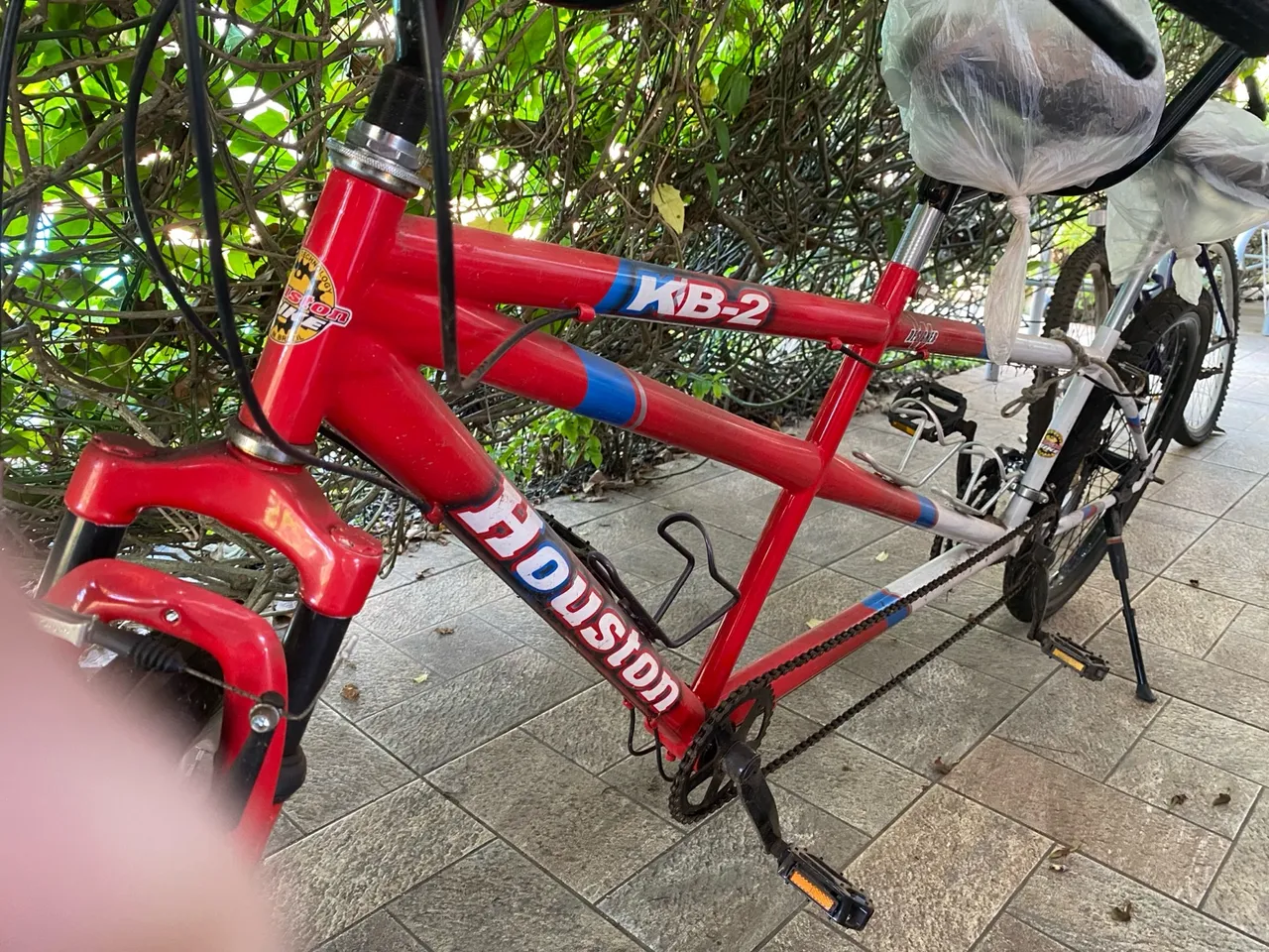 Bicicleta DUPLA HOUSTON KB-2,VERMELHA