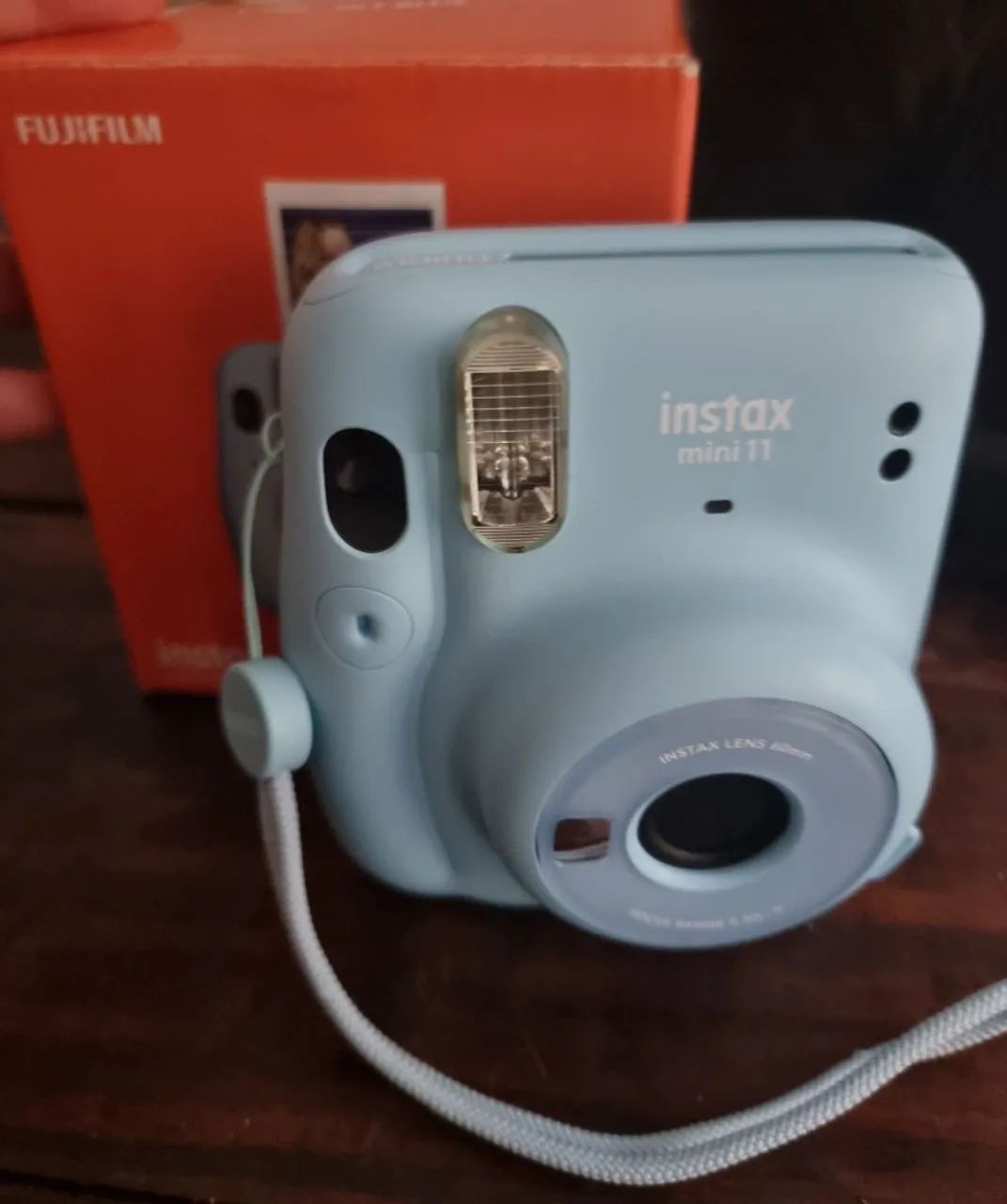 Câmera Instantanea Fuji Film Azul - Foto 5