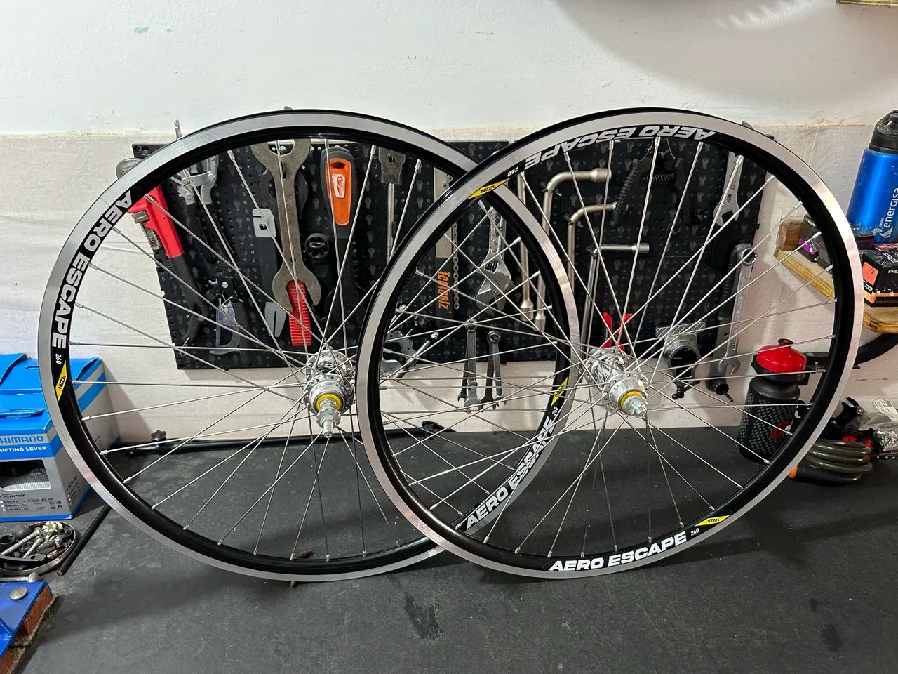Par de rodas Aero Vzan aro 26 novas