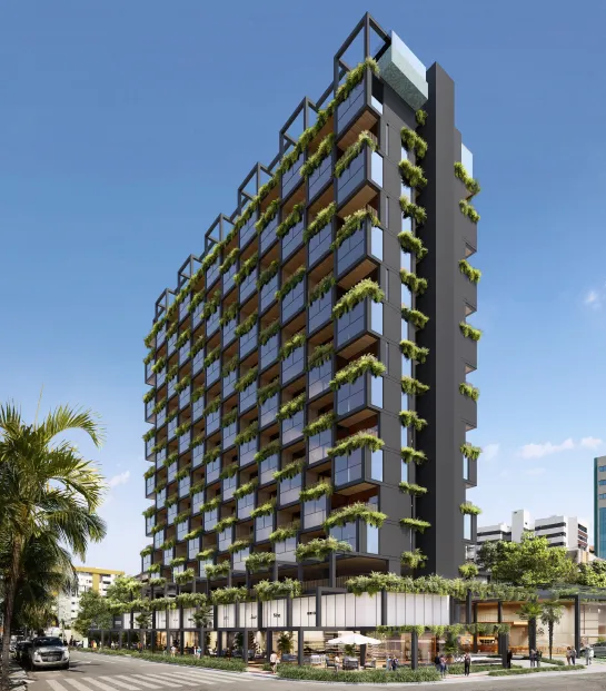 EDIFÍCIO SUMMIT 46M2, Ponta Verde, na melhor localização de Maceió/AL