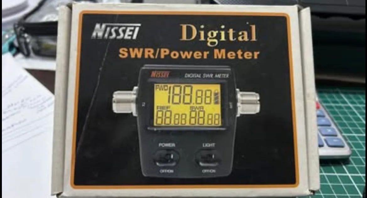 Watimetro De RF eletrônico Nissei 200 watts