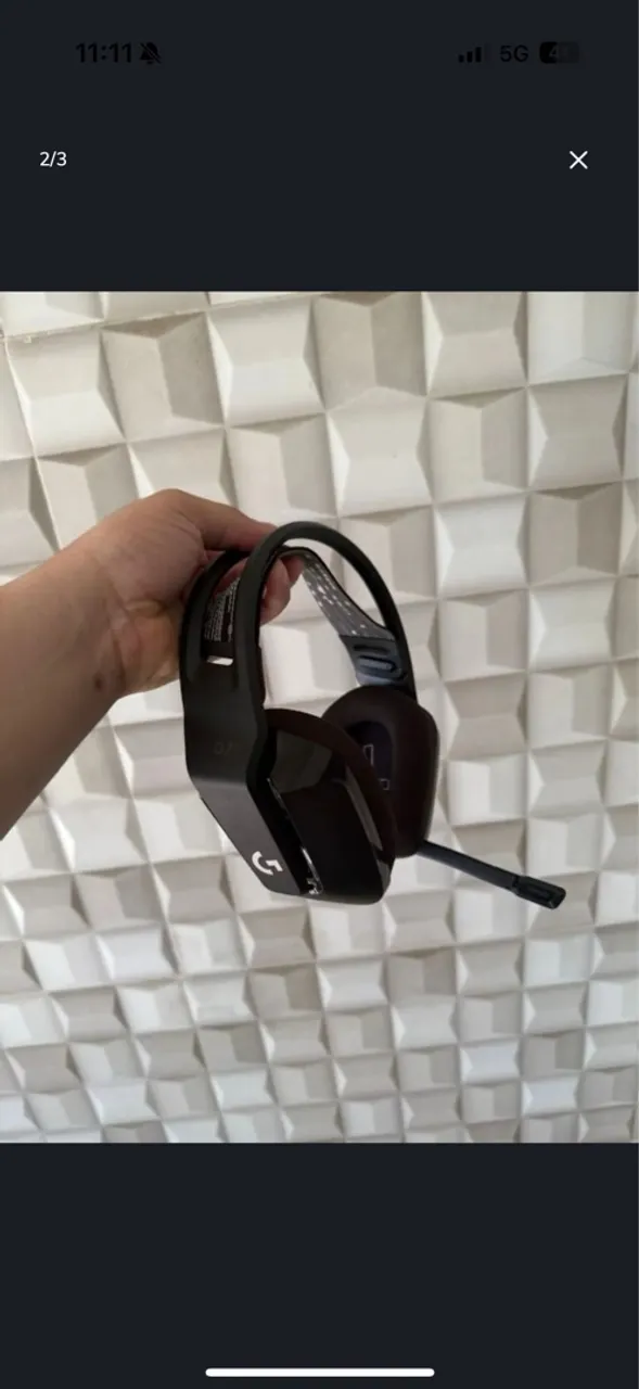 Headset Gamer Logitech G733 Lightspeed Sem Fio
