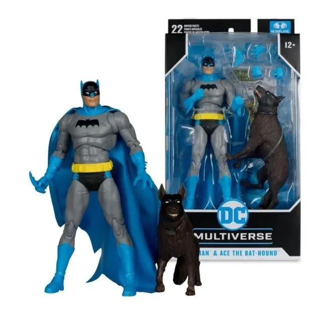 Mcfarlane DC Comics DC Multiverse Batman & Ace Silver Age