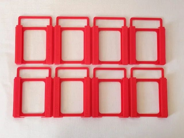 Lote com 8 Adaptadores / Suportes Para HD / SSD 2.5" para Baia 3.5"