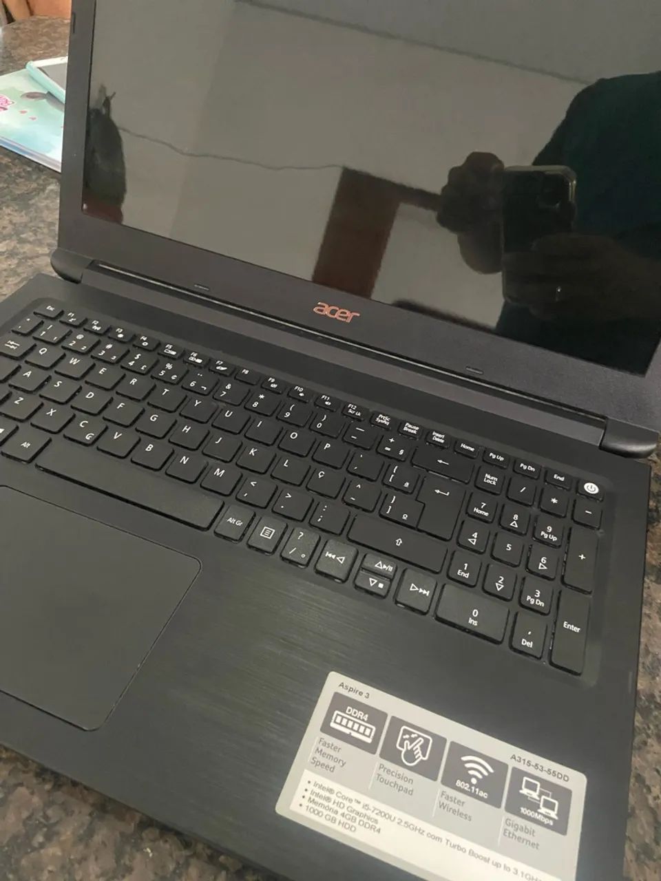 Notebook Acer Aspire 3 - i5 7th geração - Foto 2
