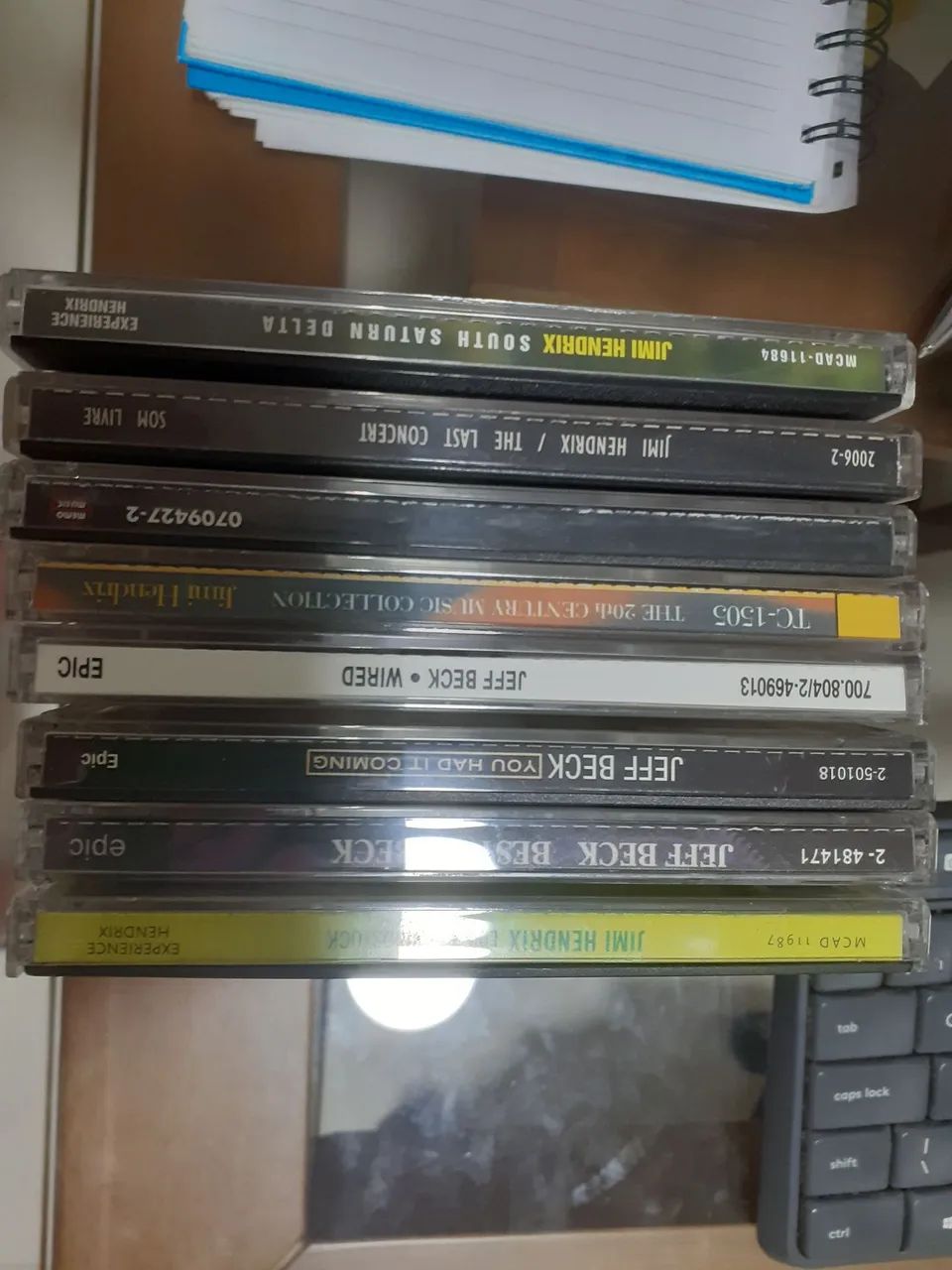 8 CDs Jimi Hendrix e Jeff Beck - Foto 2