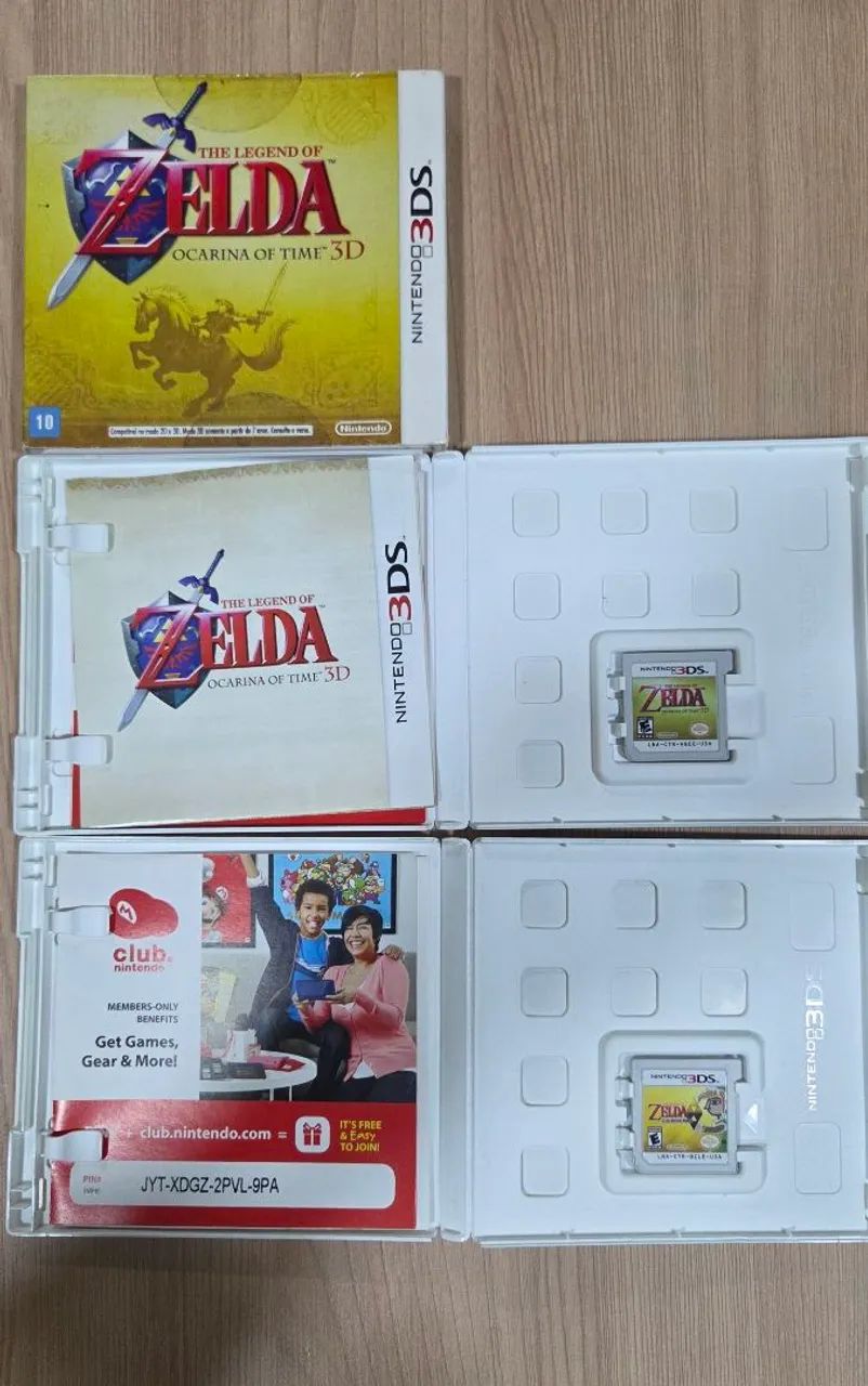 JOGOS ORIGINAIS NINTENDO 3DS - COLEÇÃO / POKÉMON / ZELDA / MONSTER