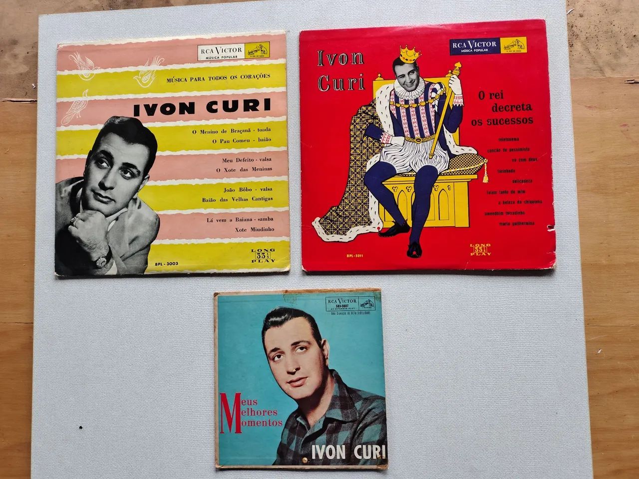 Discos de vinil Ivon Curi