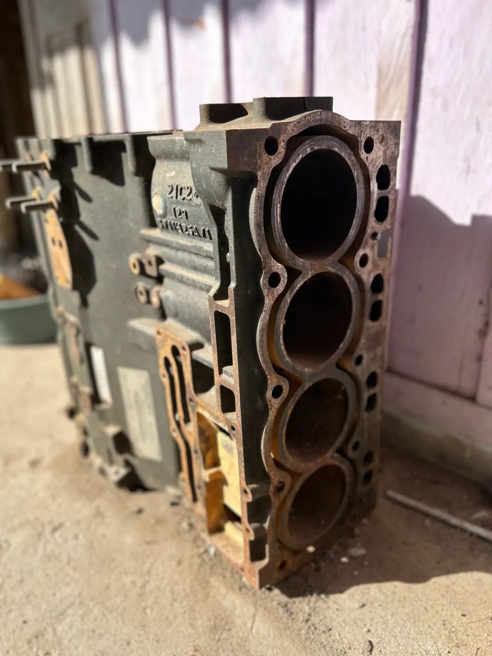 BLOCO 3054c Da RETRO  416E CATERPILLAR 