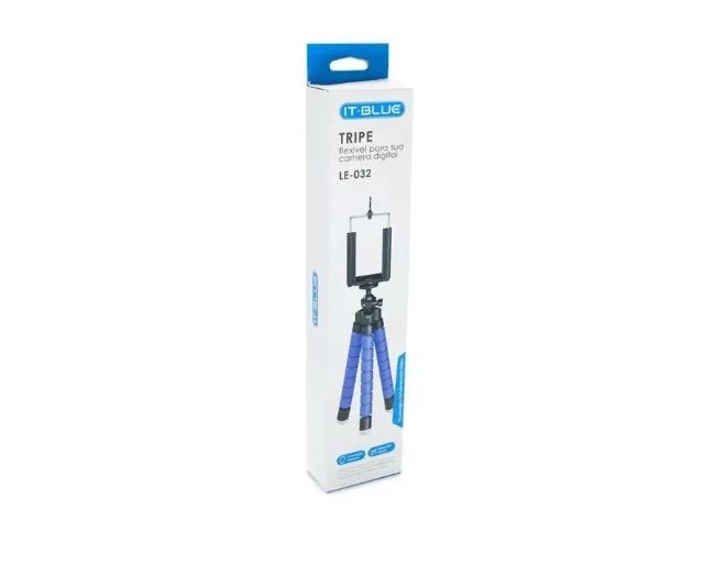 TRIPÉ FLEXIVEL P/ CELULAR IT-BLUE LE-032 - Foto 2