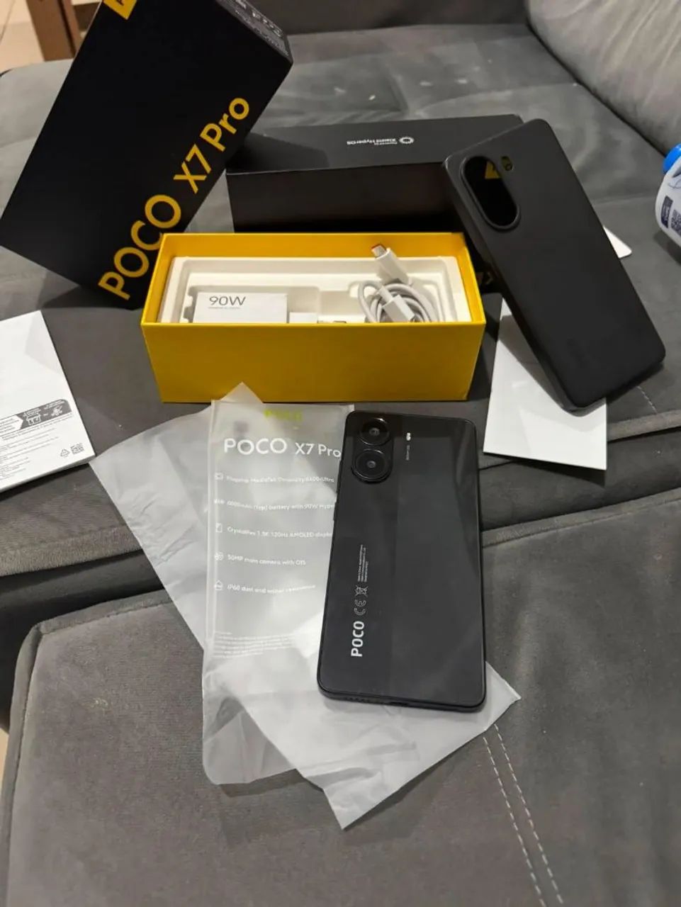 celular poco X7 pro 256 GB de memória  - Foto 5