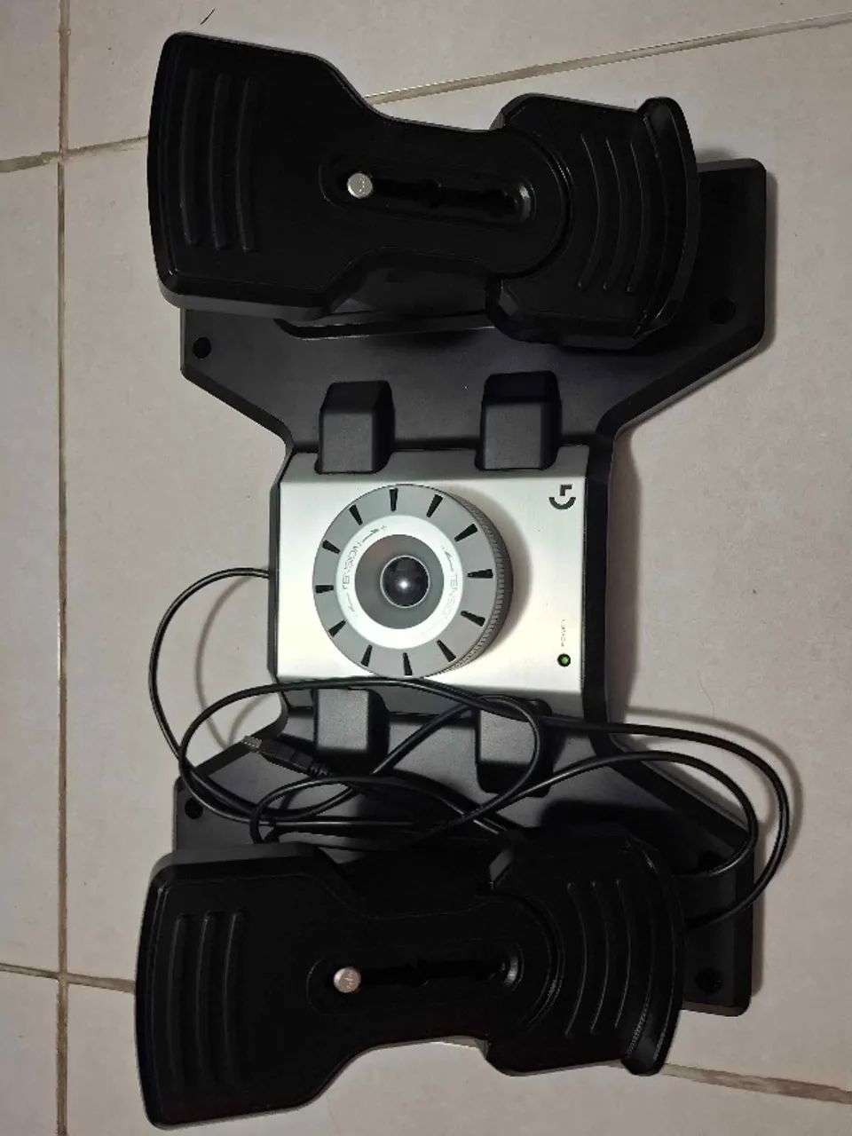 Logitech Flight Rudder Pedals Leme - Foto 2