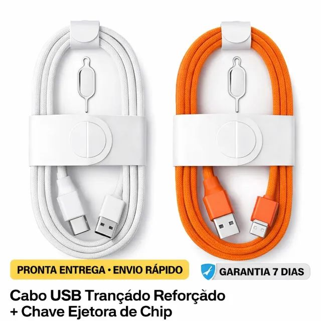 Cabo Tipo C Para USB C de 40W 60W Rápido Para Modelos 17 16 15 Cabo PD com Acessórios Para