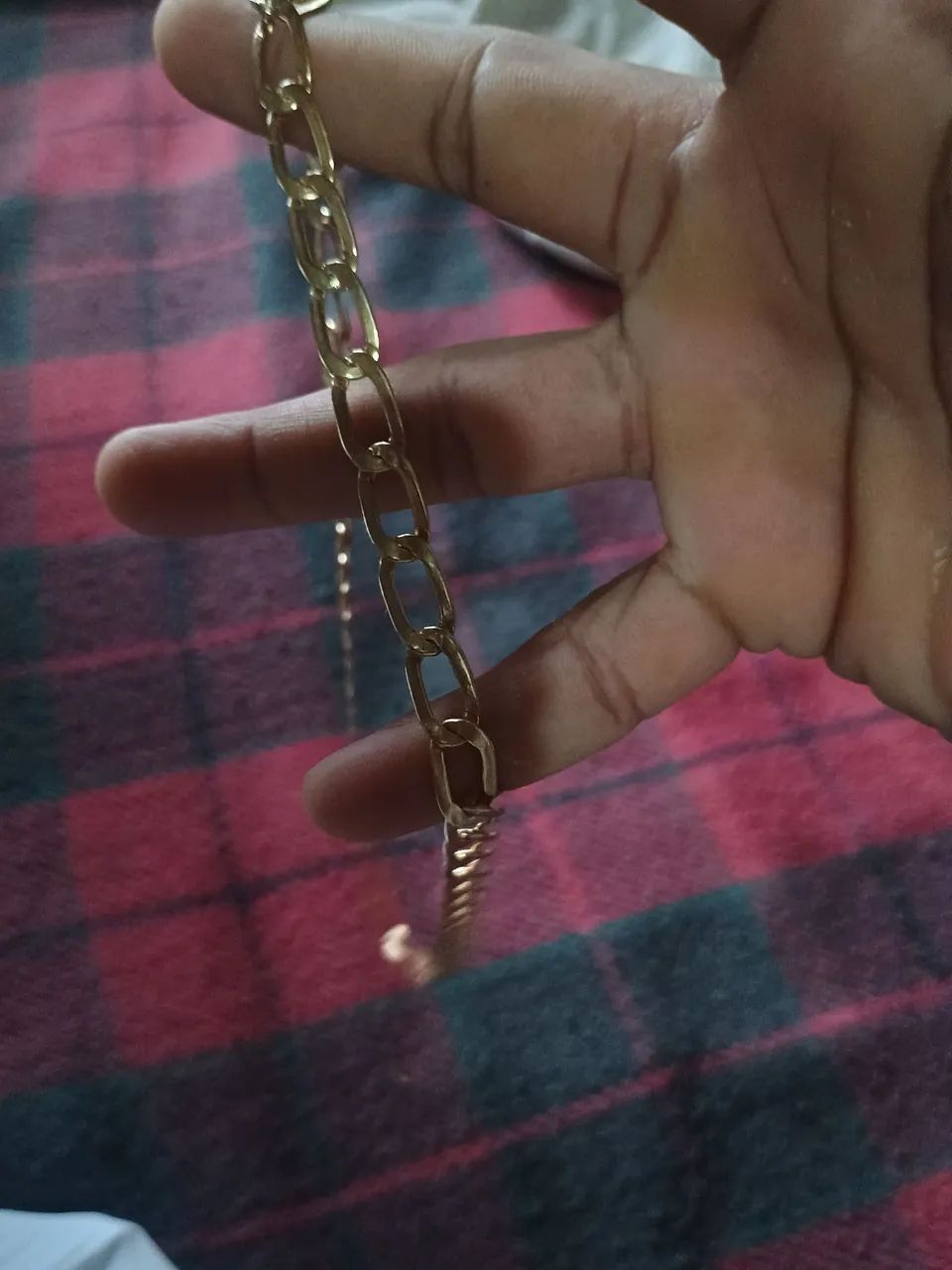 Cordão de moeda antiga 