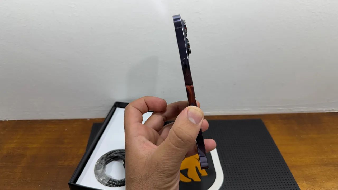 IPhone 14 Pro Max 128GB - roxo  - Foto 2