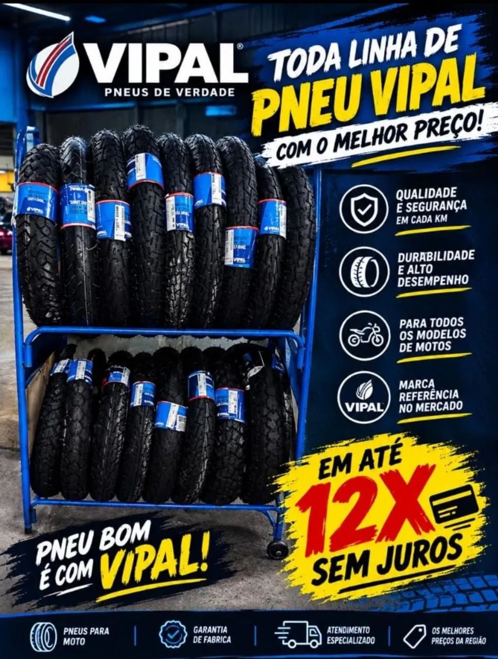 Pneus Vipal/SpeedMax