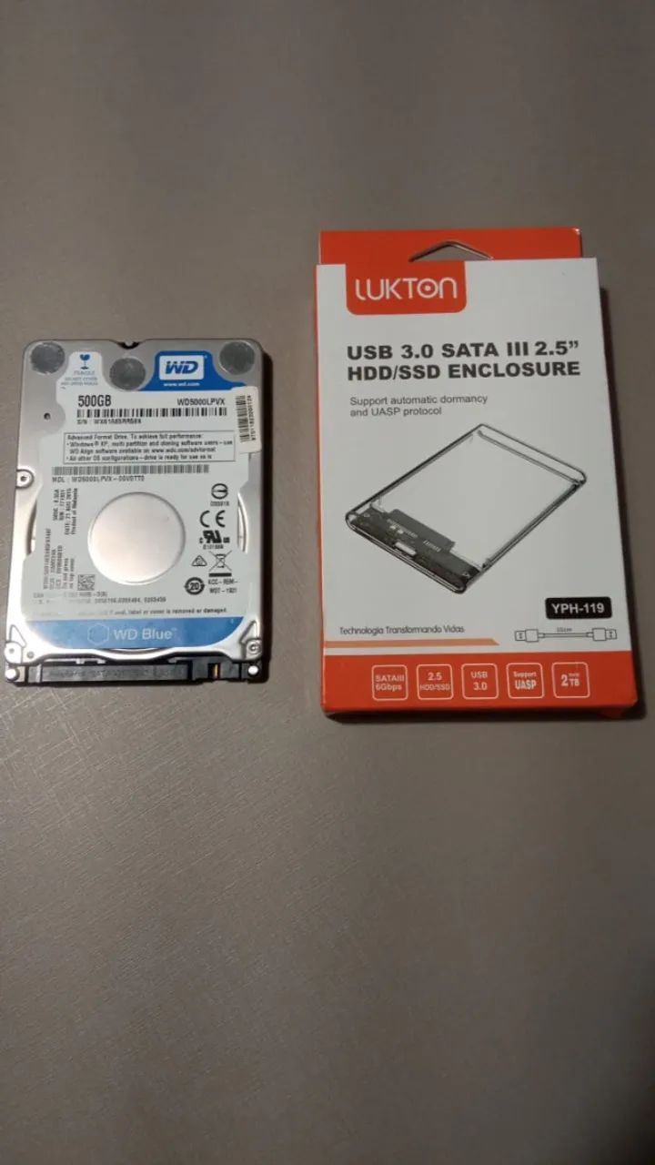 HD Externo 500GB - Foto 2