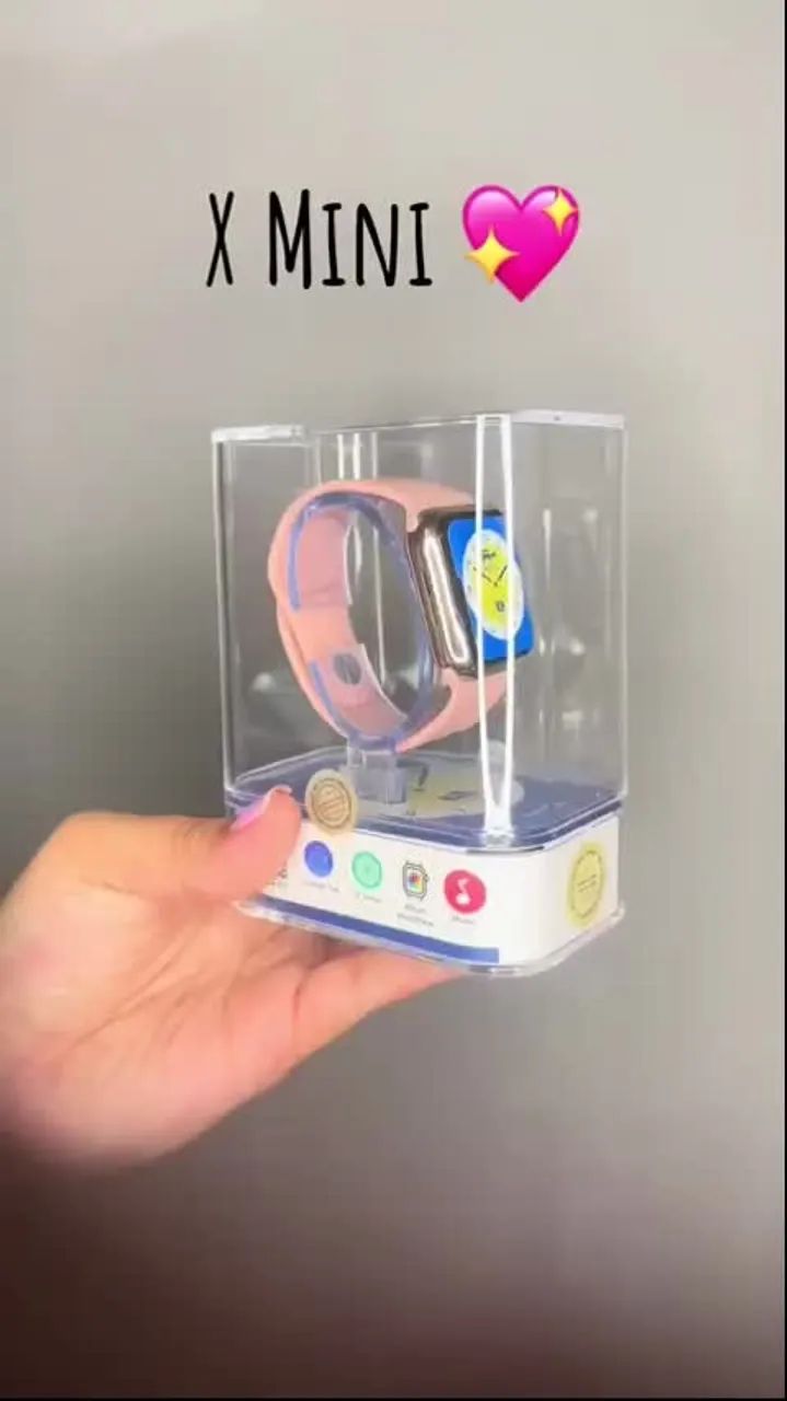 Smartwatch X Mini 38mm AMOLED ? Série 10 Feminino ? Novo com Frete Grátis alta qualidade!! - Foto 2