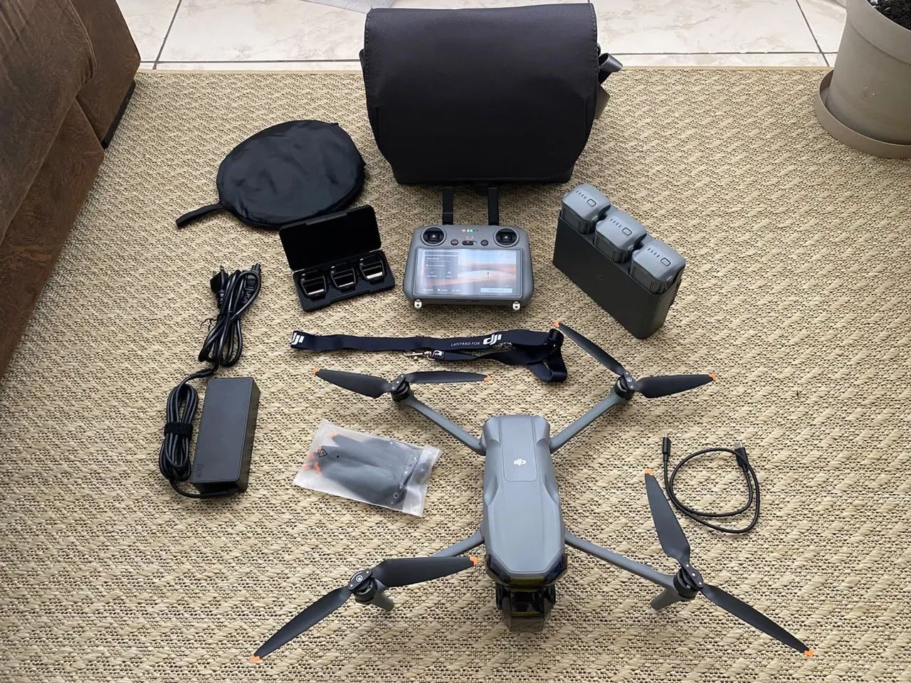 Vende Drone Dji Air 3s Fly More combo - Foto 2
