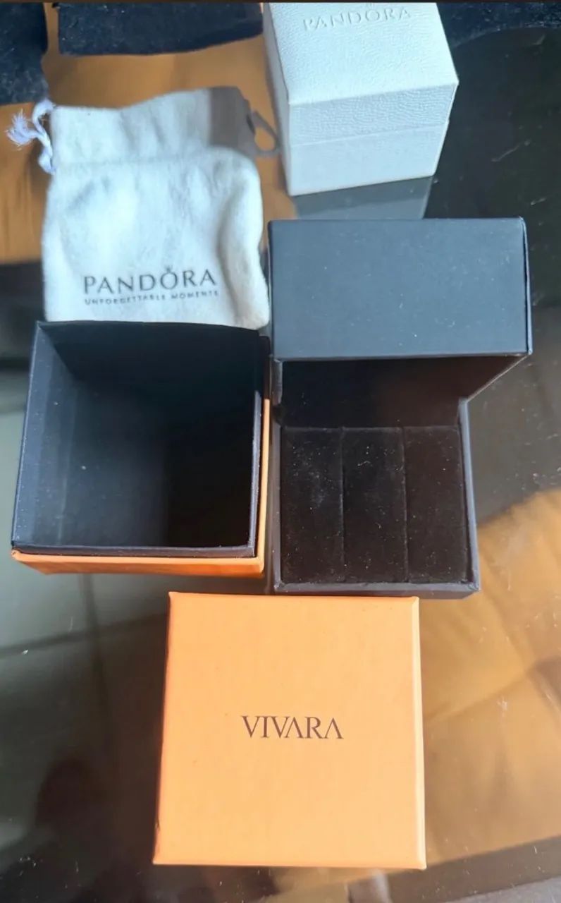 kit 12 caixas e embalagens vivara e pandora - Foto 3