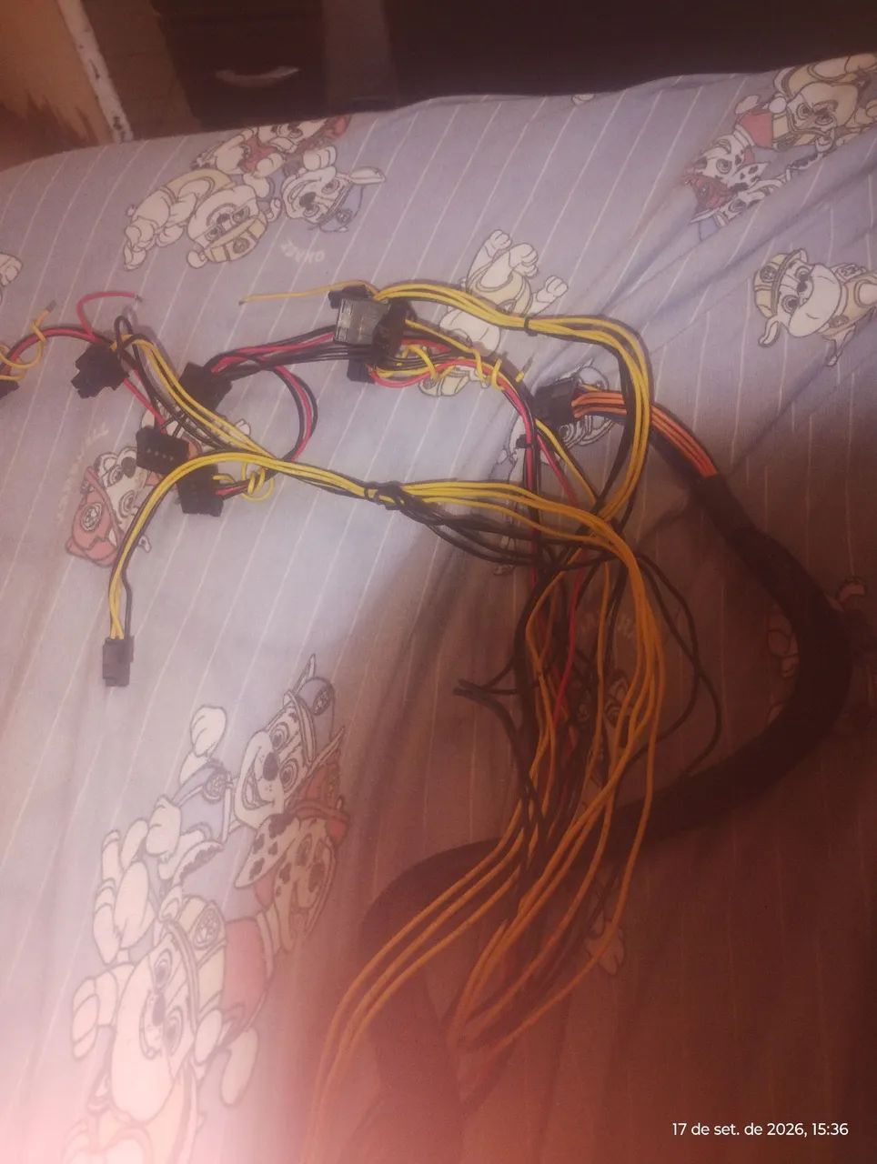 FONTE GAMER 550W FUNCIONANDO (ACEITO NEGOCIAR)  - Foto 2