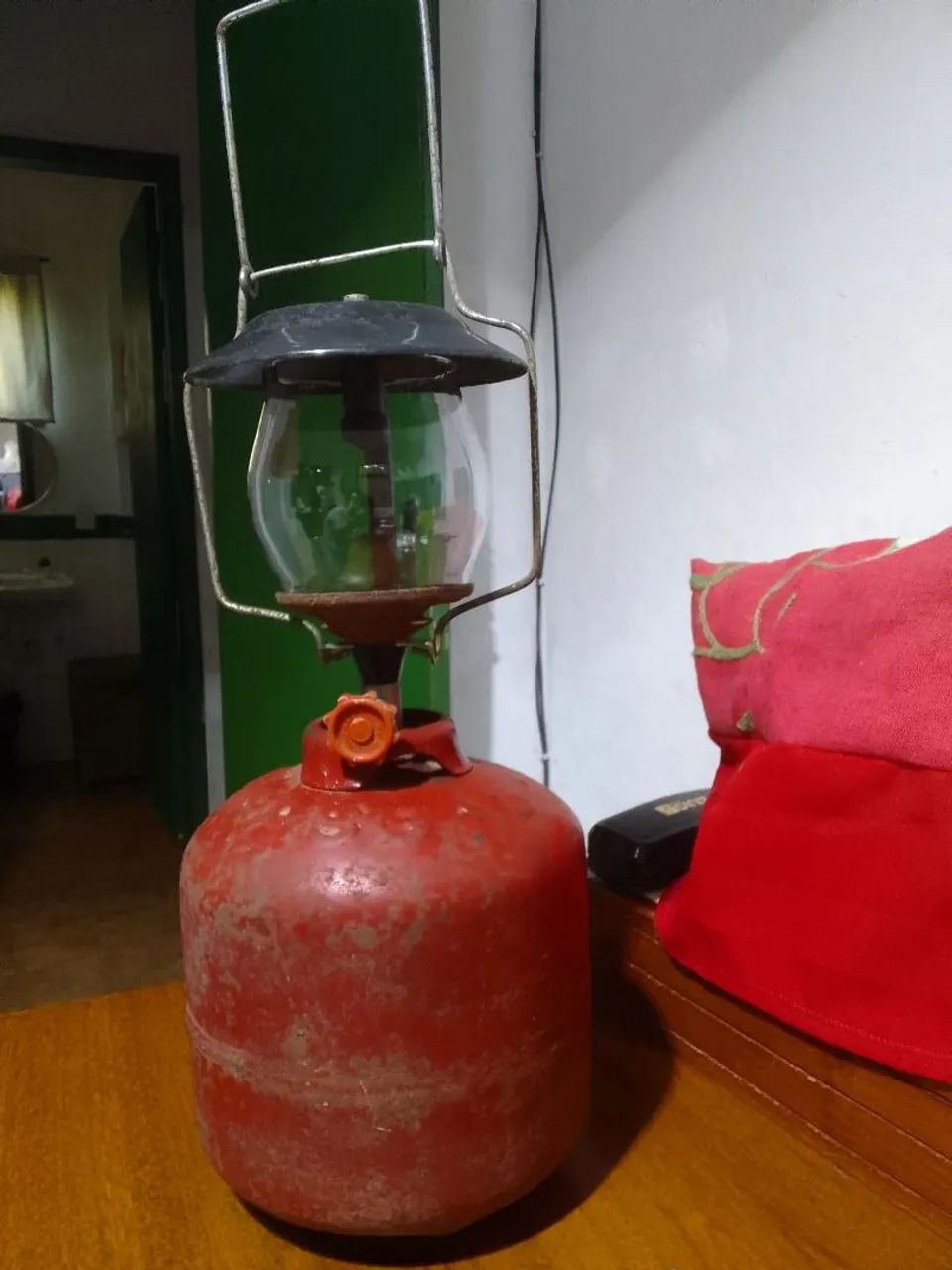 351_ Lampião a gás.  - Foto 3