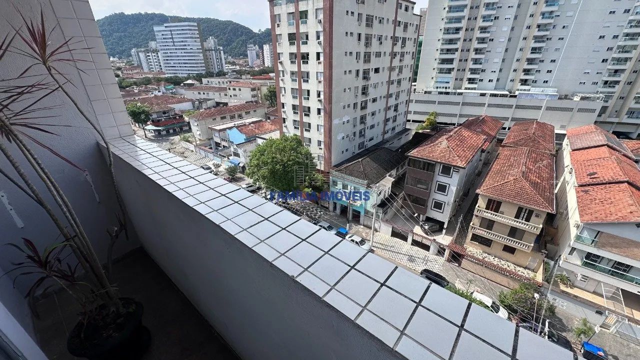 Apartamento à venda 2 quartos vaga Campo Grande Santos/SP - Foto 8