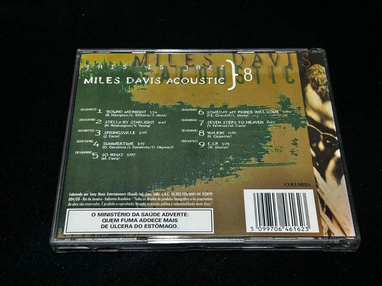CD Miles Davis - This Is Jazz Vol. 8 Acoustic (1996) Ed Nacional