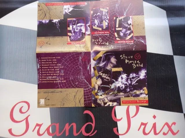 CD Importado e raro - Steve Morse Band - Strutural Ramage - CDs