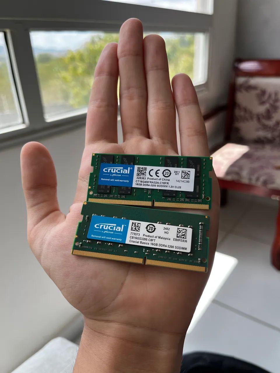 Kit Memória RAM 32gb (2x16) Crucial 