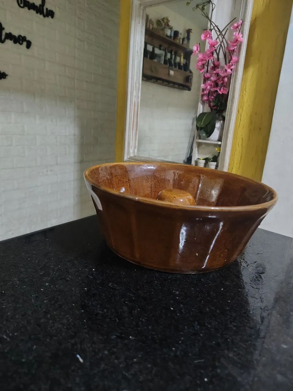 Forma de bolo cerâmica antiga - Foto 5