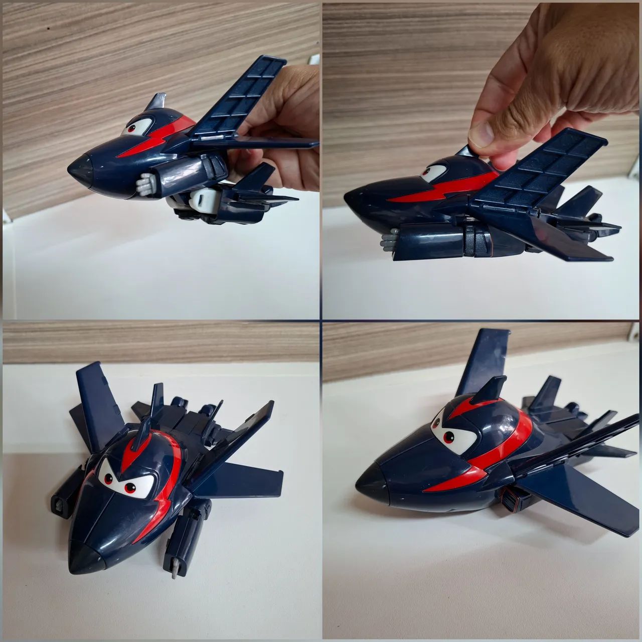 Super Wings Agent Chase Airplane Transformer - Foto 3