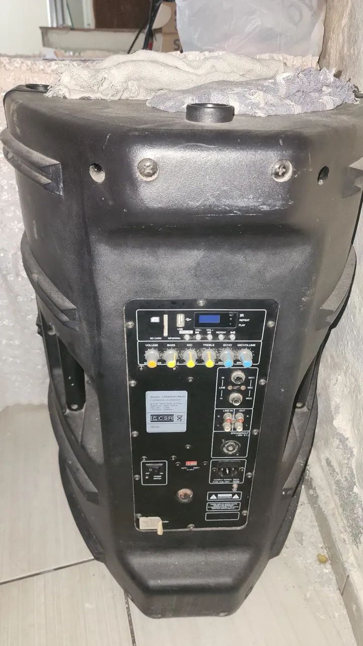Kit mesa de som e caixas CSR 4000 - Foto 5