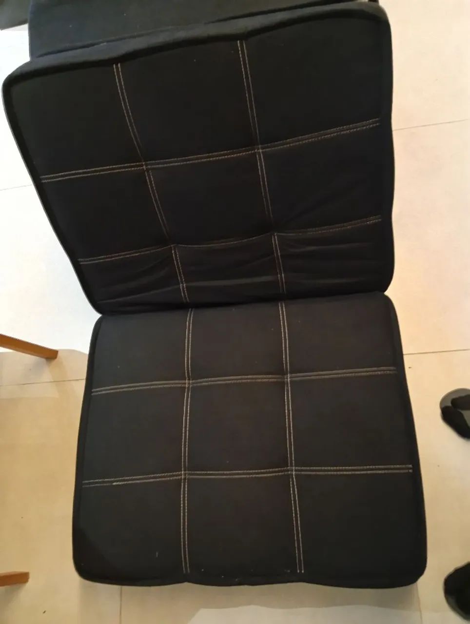 Puff transforma cama solteiro  - Foto 4