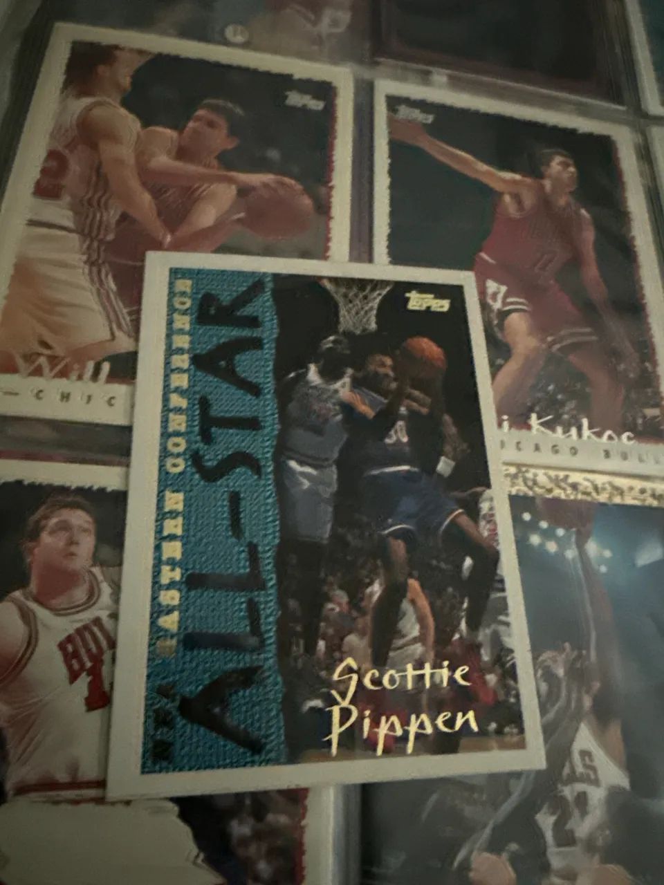 1994-95 Fleer All-Stars #10 ? Scottie Pippen - Foto 3