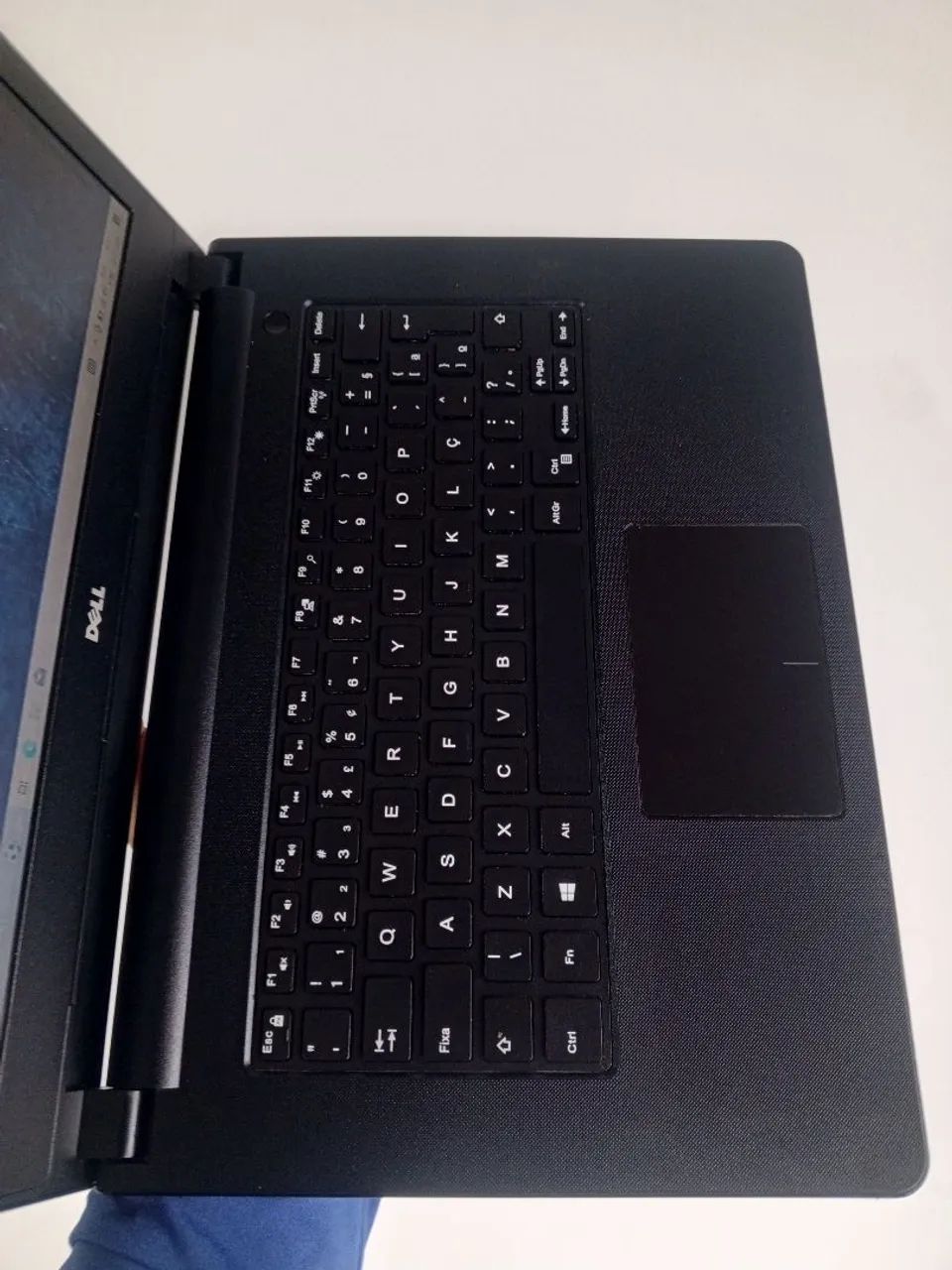 Notebook Dell Inspiron i3 8gb SSD 120 + HD 1TB Tela 14 funcionando