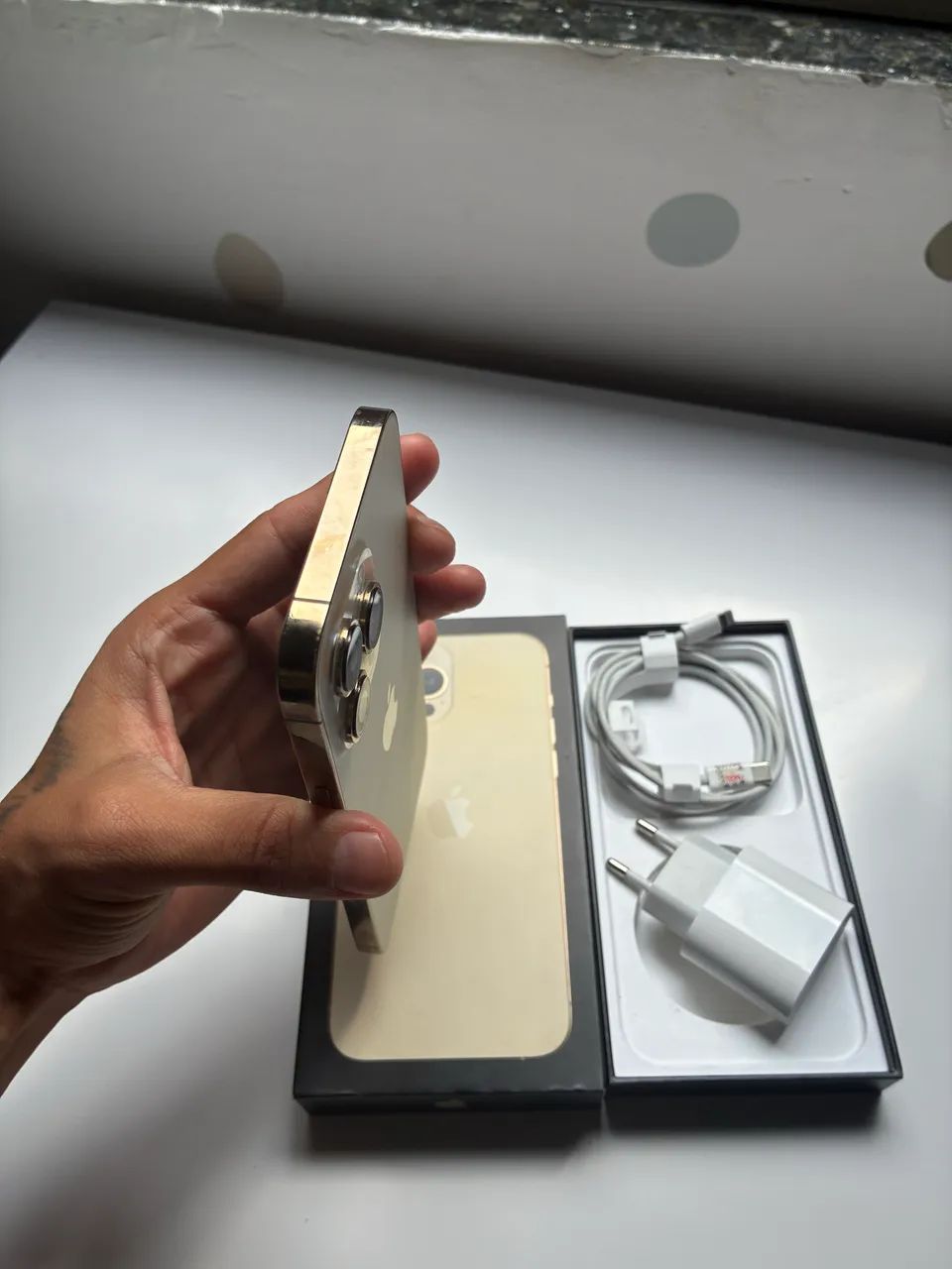 iPhone 13 Pro Max Gold TODO ORIGINAL. - Foto 5