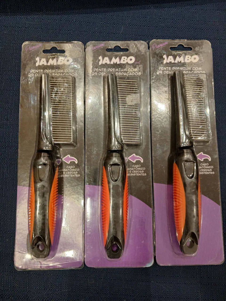 Pente premium com 29 dentes para pet Jambo