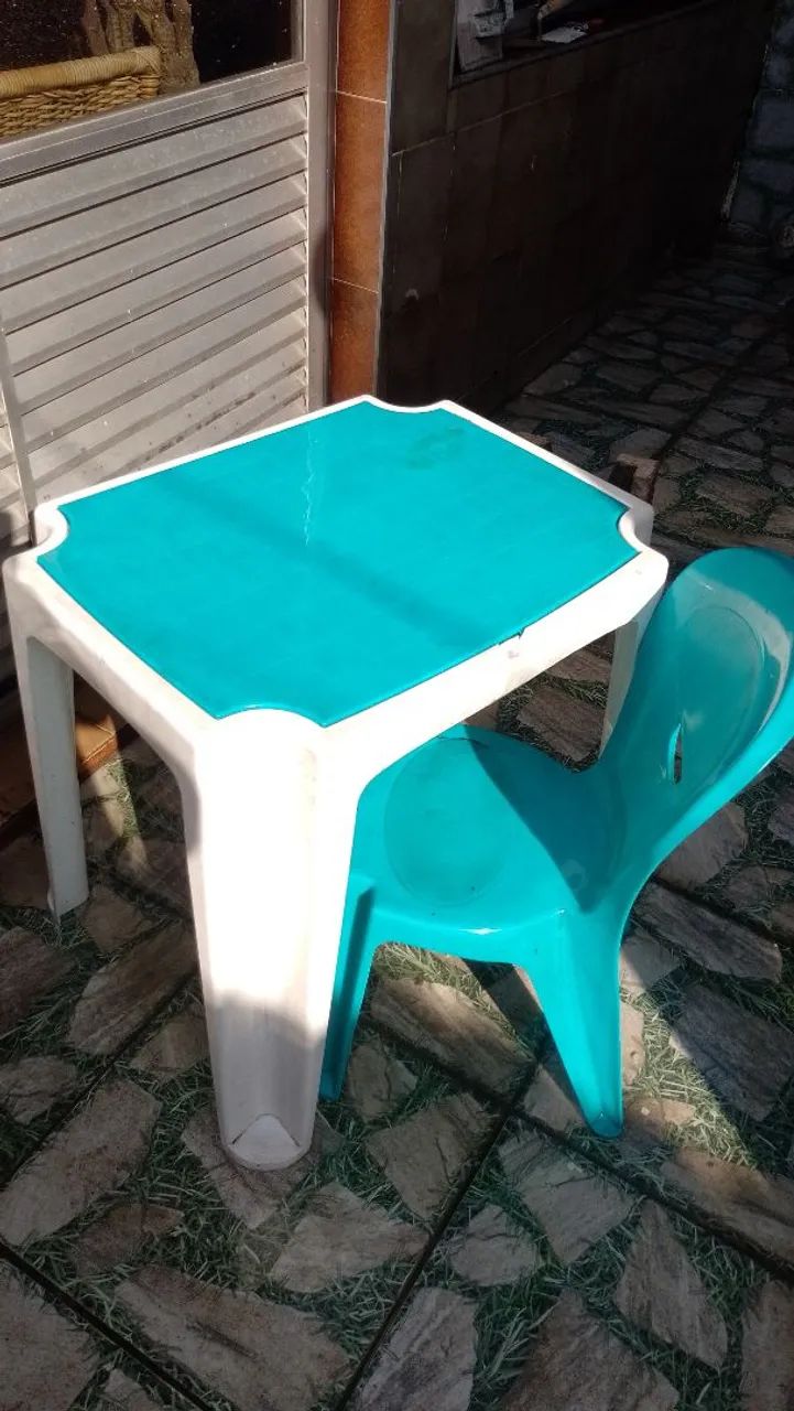 Mesa de estudo infantil escrivaninha 